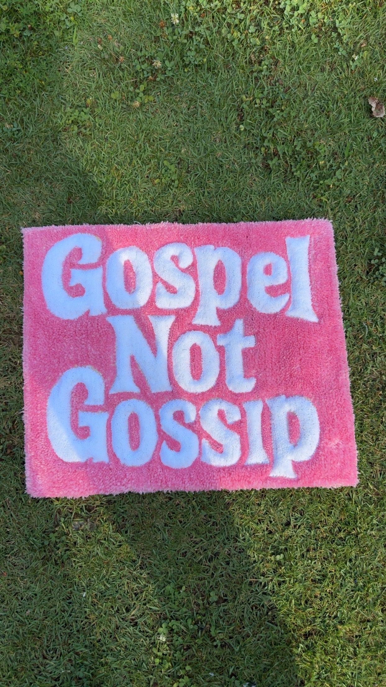 Gossip Not Gospel (Pink)
