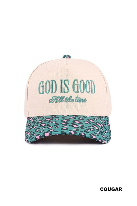 GOD IS GOOD all the time cap (more colors)